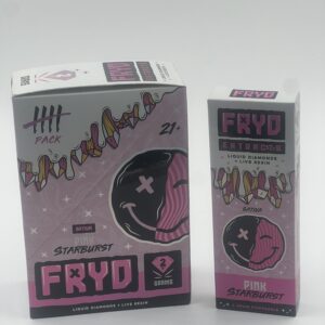 FRYD EXTRACTS LIQUID DIAMONDS LIVE RESIN VAPE BAR (2 GRAM) PINK STARBURST (SATIVA) $50